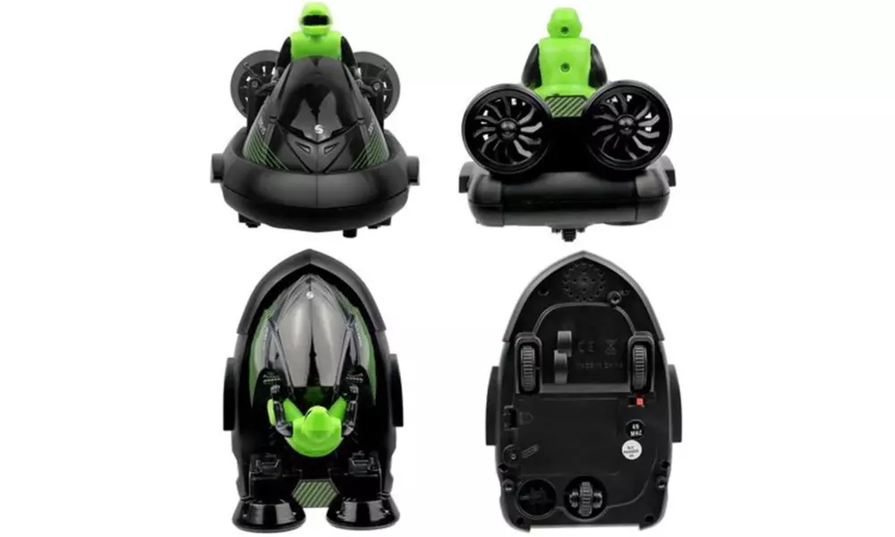 Click n' Play Set of 2 Stunt Remote Control RC Battle Bumper Cars - Second Medium
