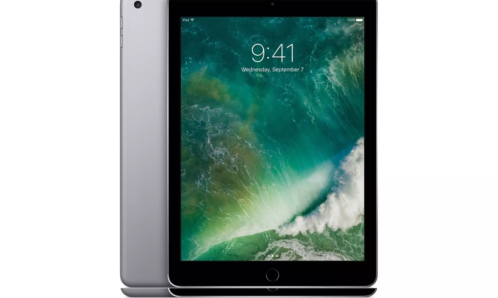 Apple iPad 5, MP2F2LL/A, 9.7"/A9/32GB, Space Gray/Black (Scratch and Dent) - Primary Image