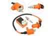 Racing AC CDI Box 6 Pin Ignition Coil Spark Plug for GY6 50-150cc Moped Scooter - Second Medium