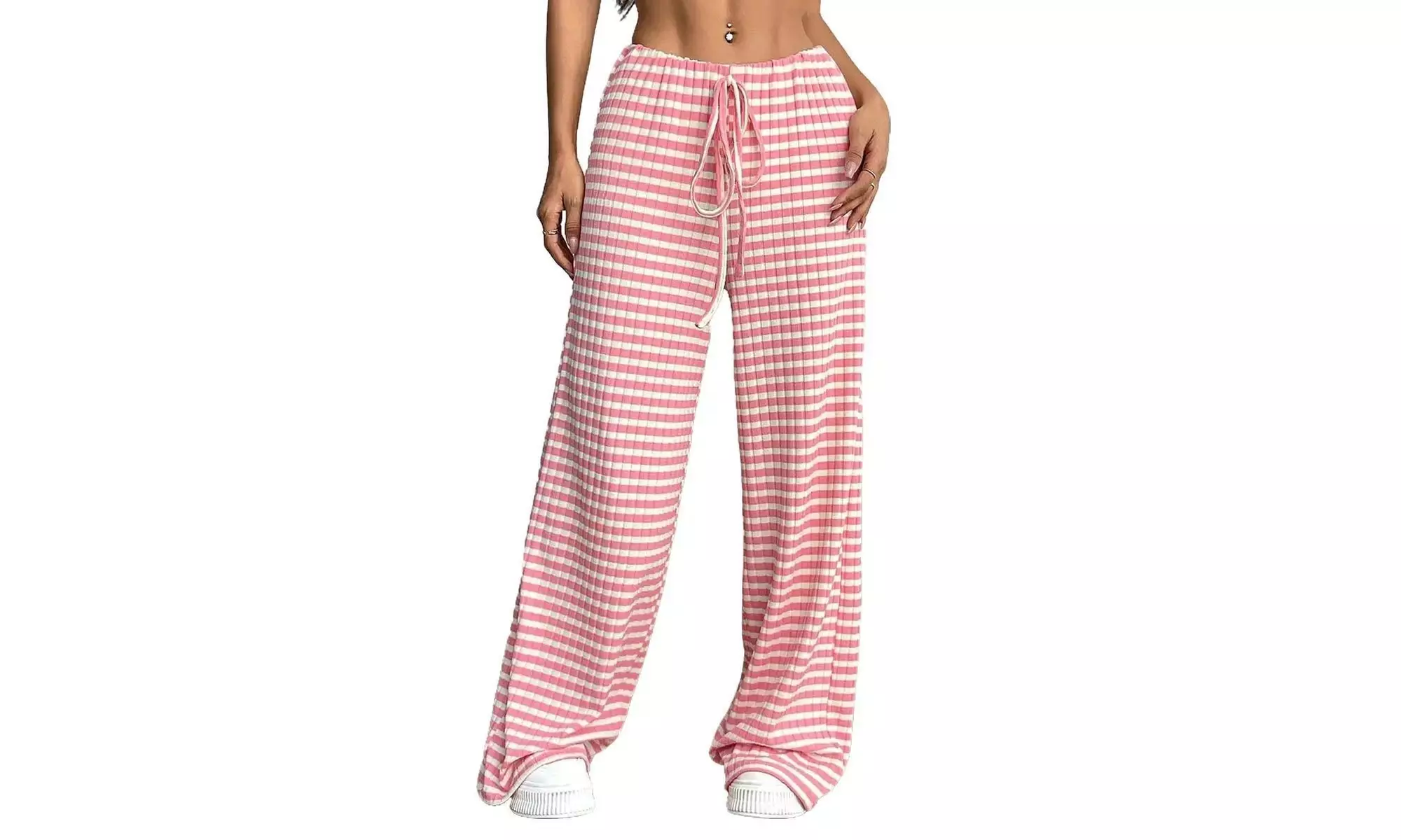 Women's Wide Leg Pajama Pants S-2X