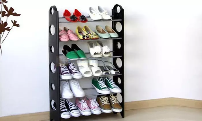 18/50 Pairs Shoe Rack Storage Organizer - Primary Image
