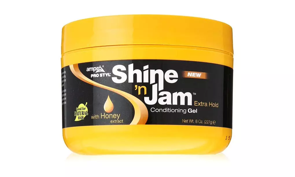 Ampro Shine N Jam Conditioning Gel Extra Hold 8oz - Primary Image