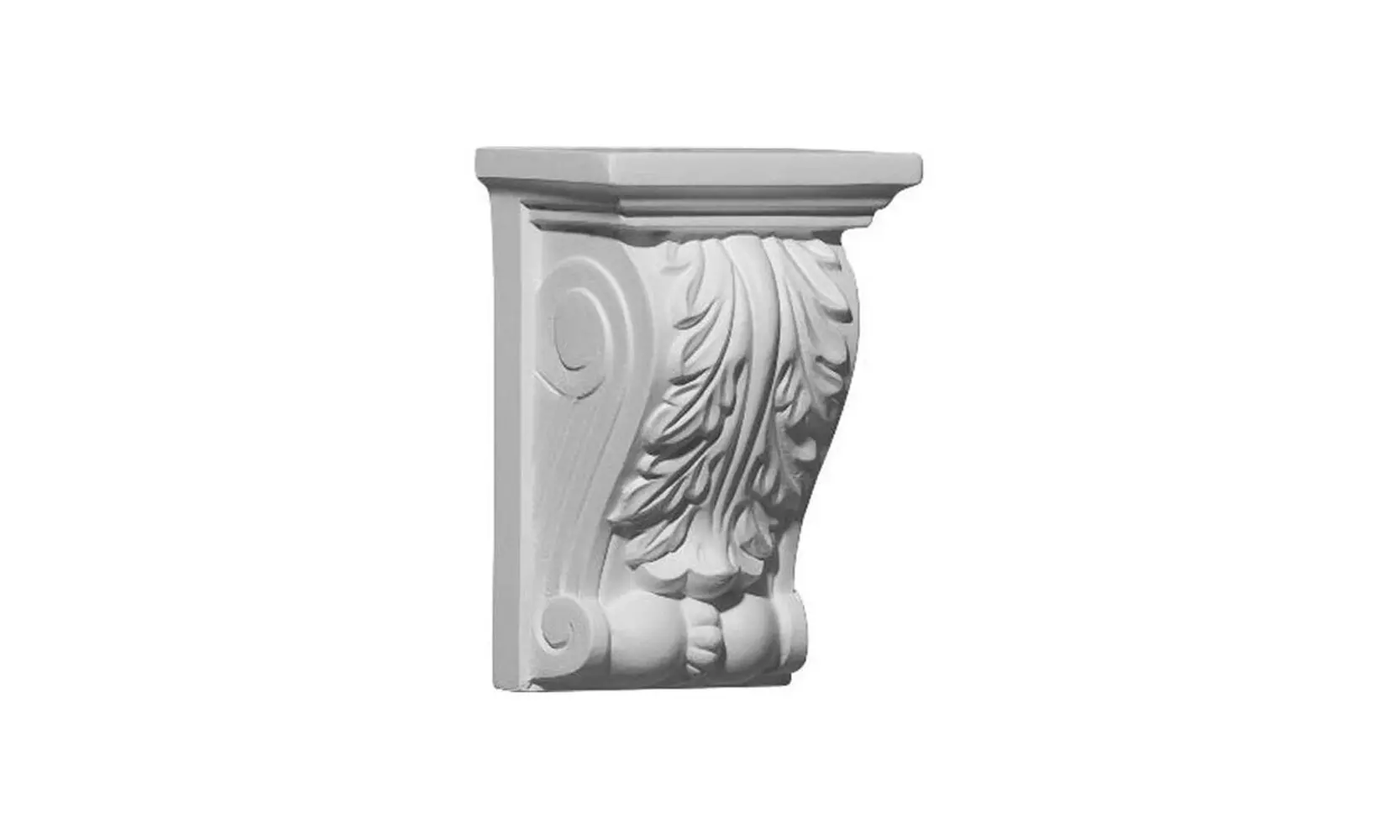 Ekena Millwork COR03X02X05LE 3.88 in. W x 2.75 in. D x 5.88 in. H Architectura - Primary Image