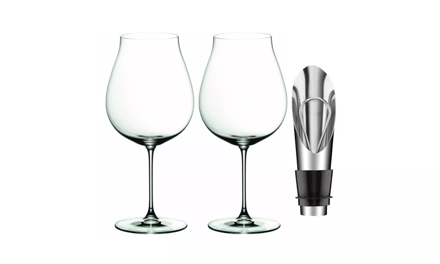 Riedel New World Pinot Noir Wine Glass (2-Pack) with Wine Pourer - Primary Image