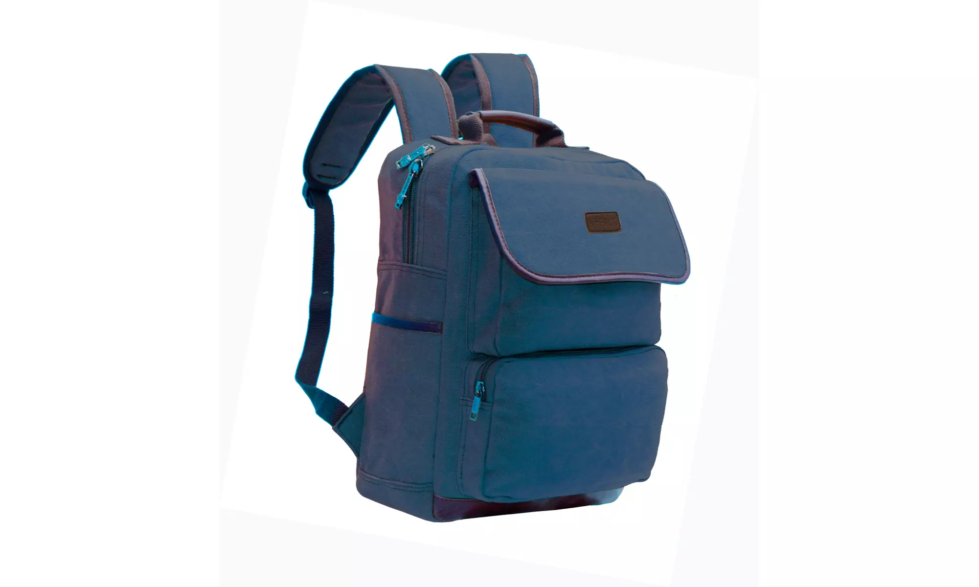 Hybrid Canvas Laptop Backpack Durable Dependable Rucksack Computer Bag  - Primary Image