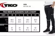 TKO Men's Fleece Jogger Sweatpants with Motto Detail. Multiple Styles Available. - Second Medium