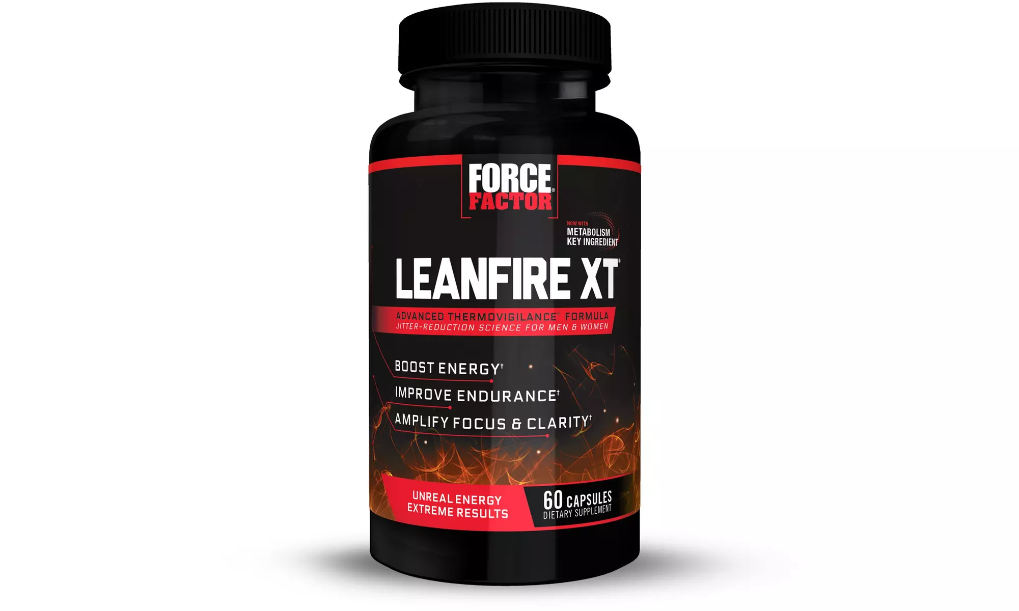 Force Factor LeanFire XT Thermogenic Weight Loss Fat Burner - Primary Image