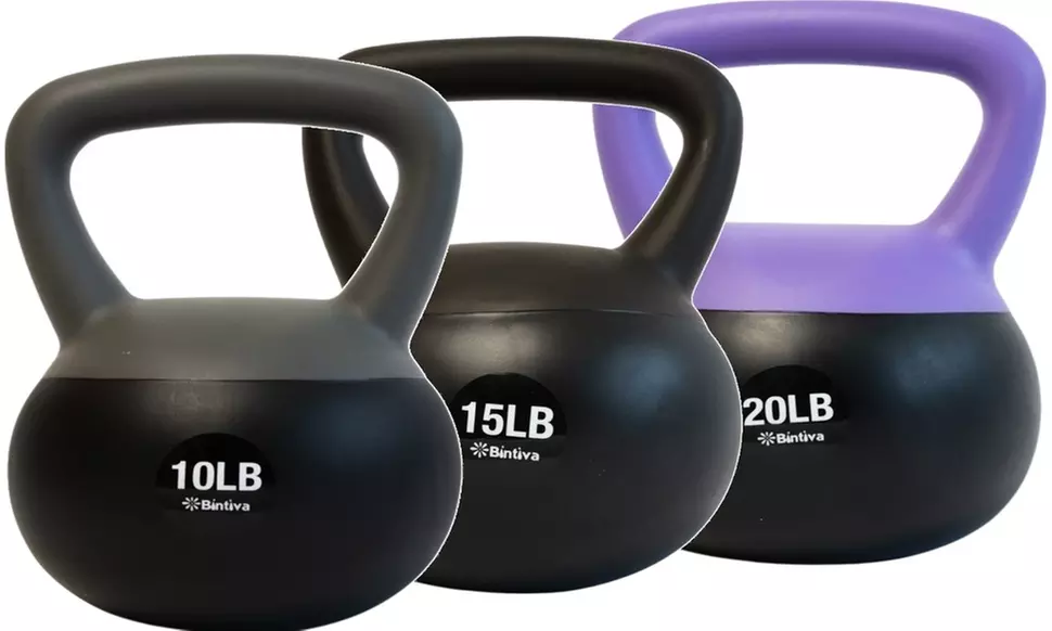 Bintiva Sea and Iron Sand Filled Kettlebells - 5LB