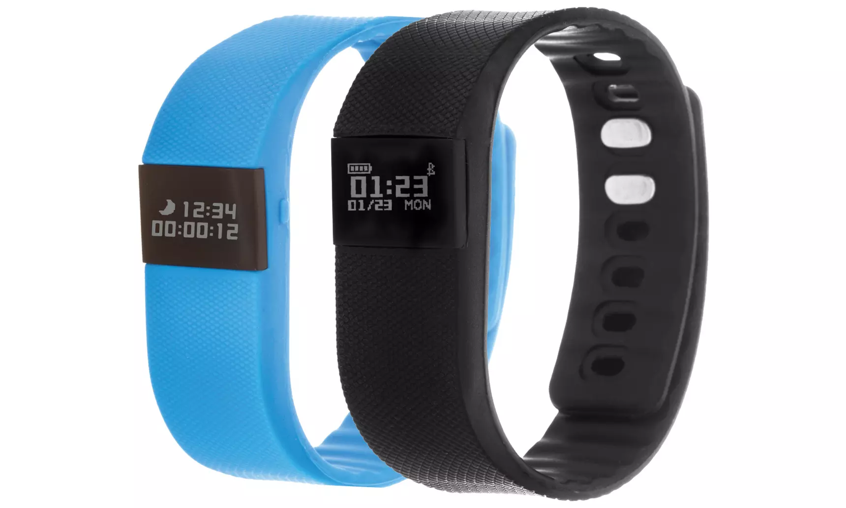 2 -Pack Health & Fitness Bluetooth Activity Tracker Watches 2020 Updated - Primary Image
