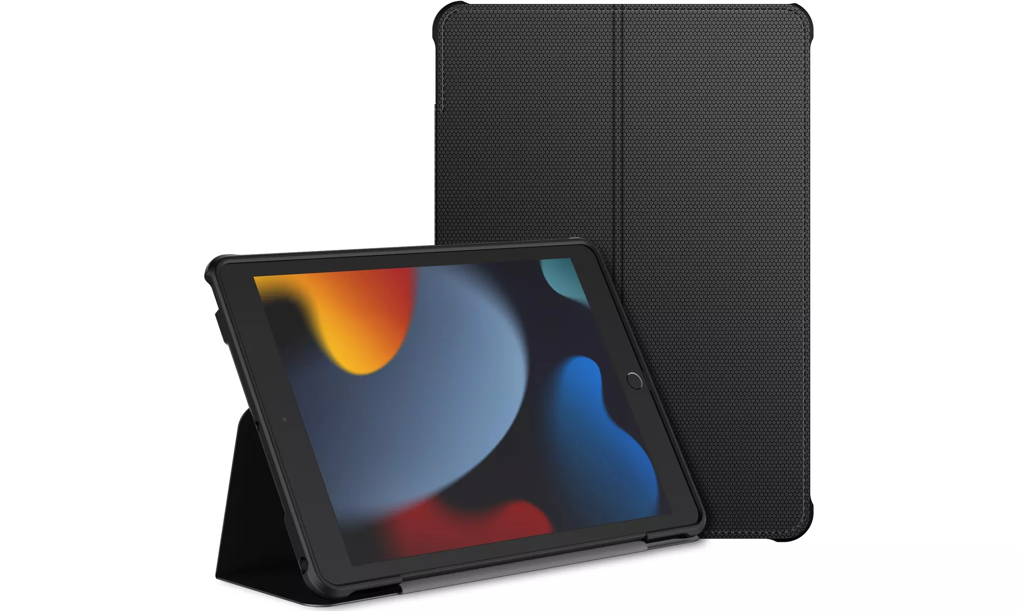 Case for iPad 10.2-Inch (2021/2020/2019 Model, 9th/8th/7th), Double-fold Stand - Primary Image