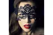 Black Enchanting Lace Eye Mask Sexy Accessories Hollow Out Women Mask - Second Medium