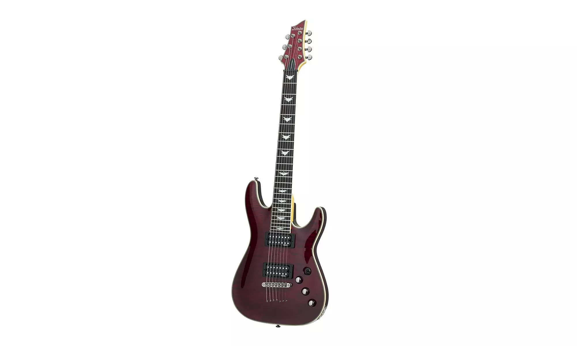 Schecter Omen Extreme 7-String Electric Guitar (Right-Hand, Black Cherry) - Primary Image