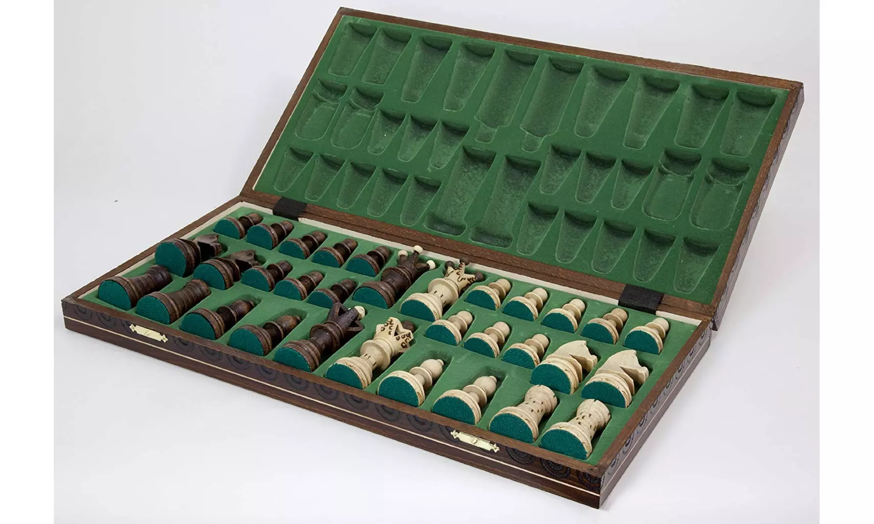 Wegiel Handmade European Ambassador Chess Set - Second Medium