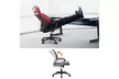 Ergonomic Mesh Office Chair Mid-Back Height Adjustable Computer Chair - Second Medium
