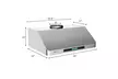 Costway 30''Under-Cabinet Kitchen Range Hood Stainless Steel  4-Speed LED Lights - Second Medium
