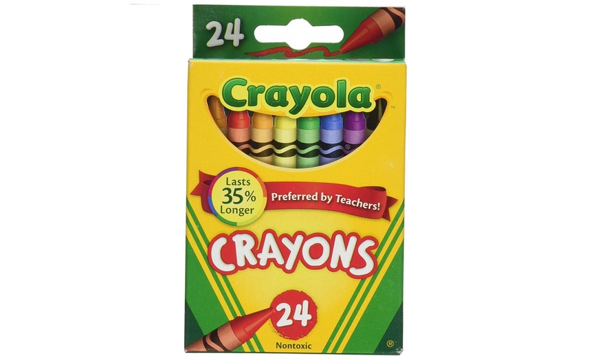 Up To 17% Off on Crayola Crayons 24 Count - 2 ... | Groupon Goods