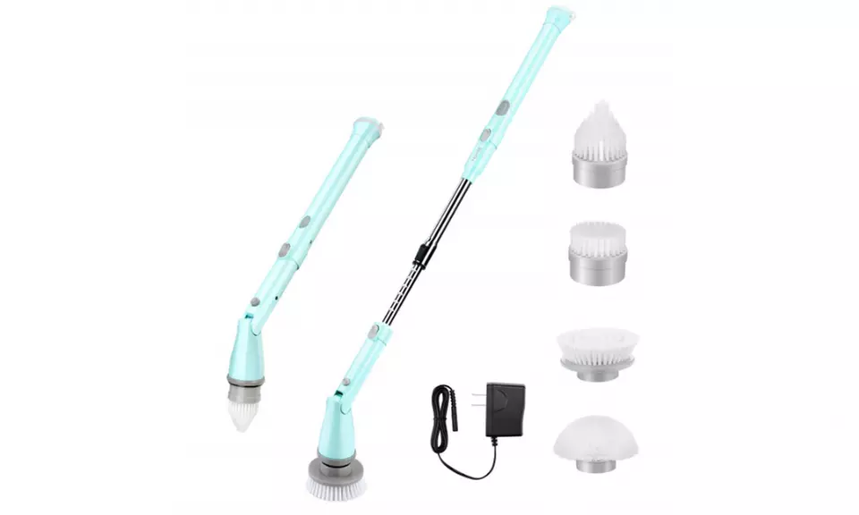 Homitt Electric Spin Scrubber with 4 Replaceable Cleaning Brush Heads - Primary Image