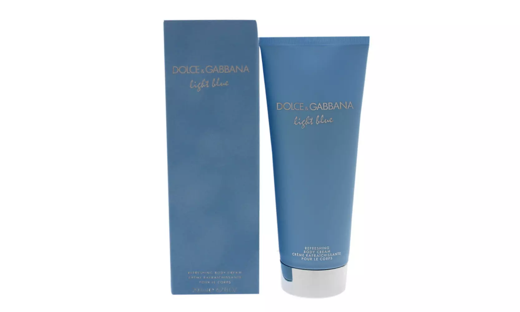 Dolce & Gabbana Light Blue Body Cream 6.7 oz / 200 ml For Women - Primary Image