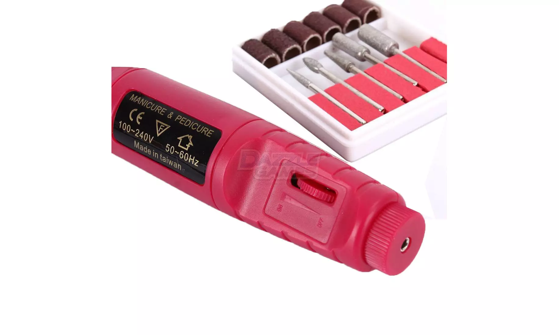 Nail File Drill Kit Electric Manicure Pedicure Acrylic Portable Salon Machine - Second Medium