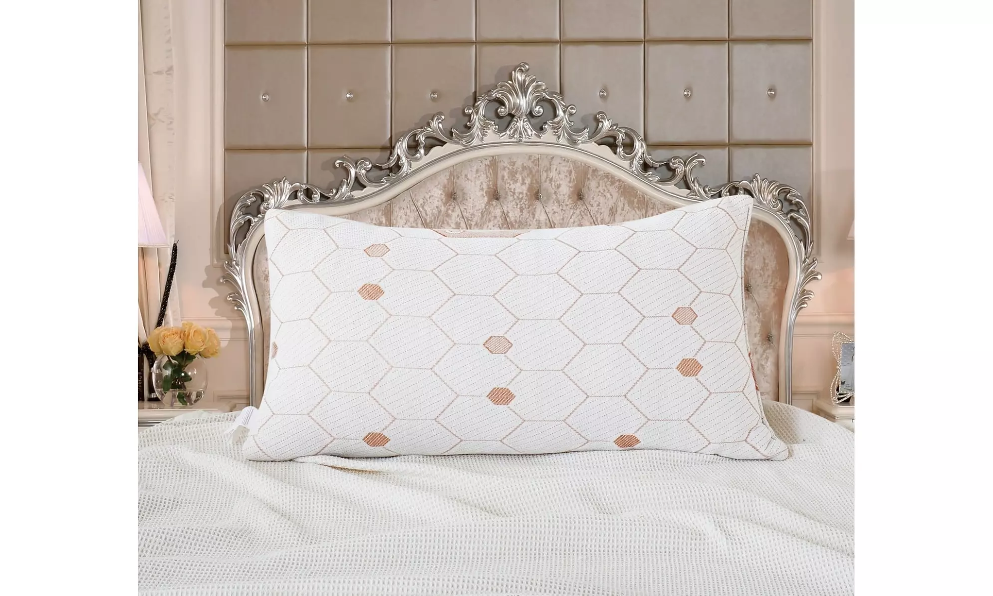 Copper Infused Memory Foam Pillows (Set of 2) - Second Medium
