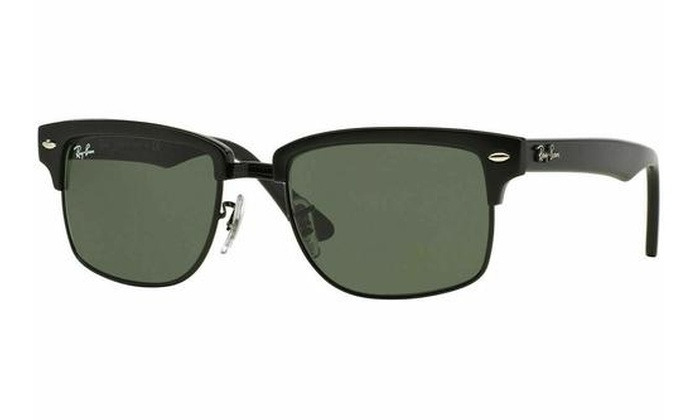 ray ban black square sunglasses