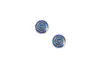 Sports Team Logo Glitter Sparkle Post Stud Logo Earring Set Charm Gift - Second Medium