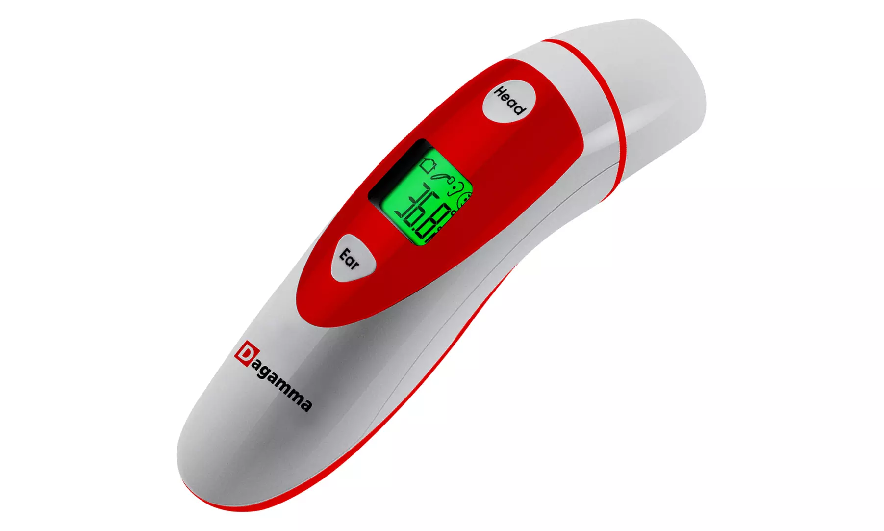 Digital Forehead and Ear Thermometer - Dual - Baby & Adult Thermometer - Primary Image