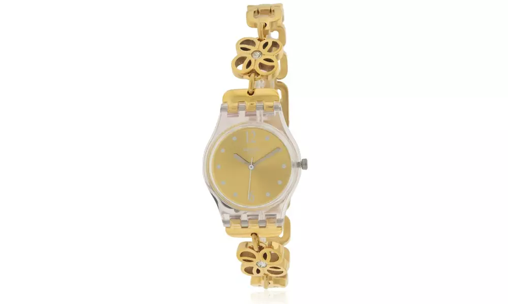 Swatch COUP DE FLEUR Ladies Watch LK360G - Second Medium