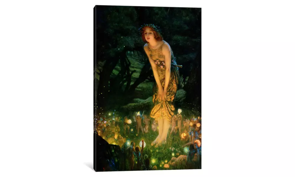 Midsummer Eve, C.1908 by Edward Robert Hughes - Second Medium