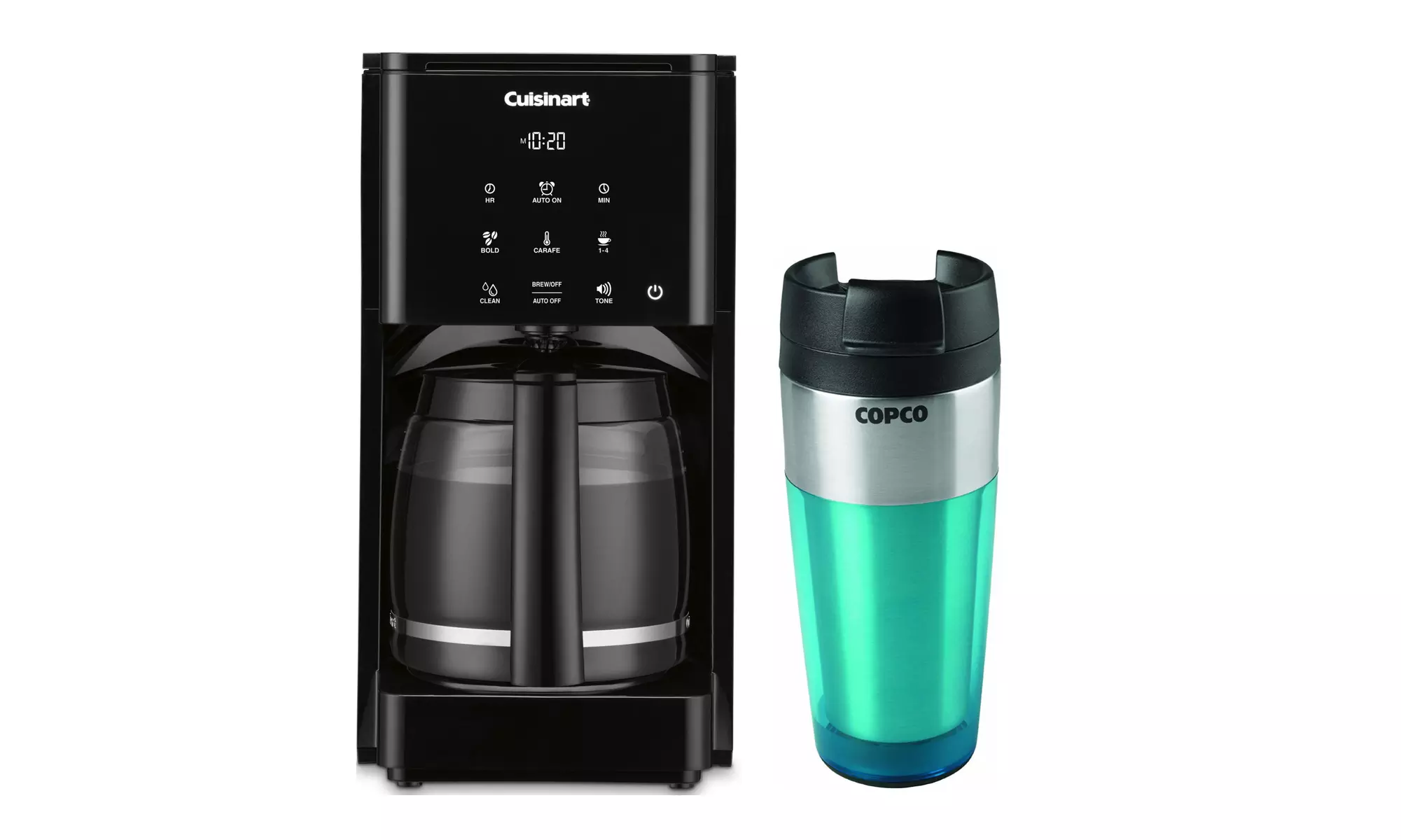 Cuisinart DCC-T20 14-Cup Touchscreen Programmable Coffeemaker with Tumbler - Primary Image