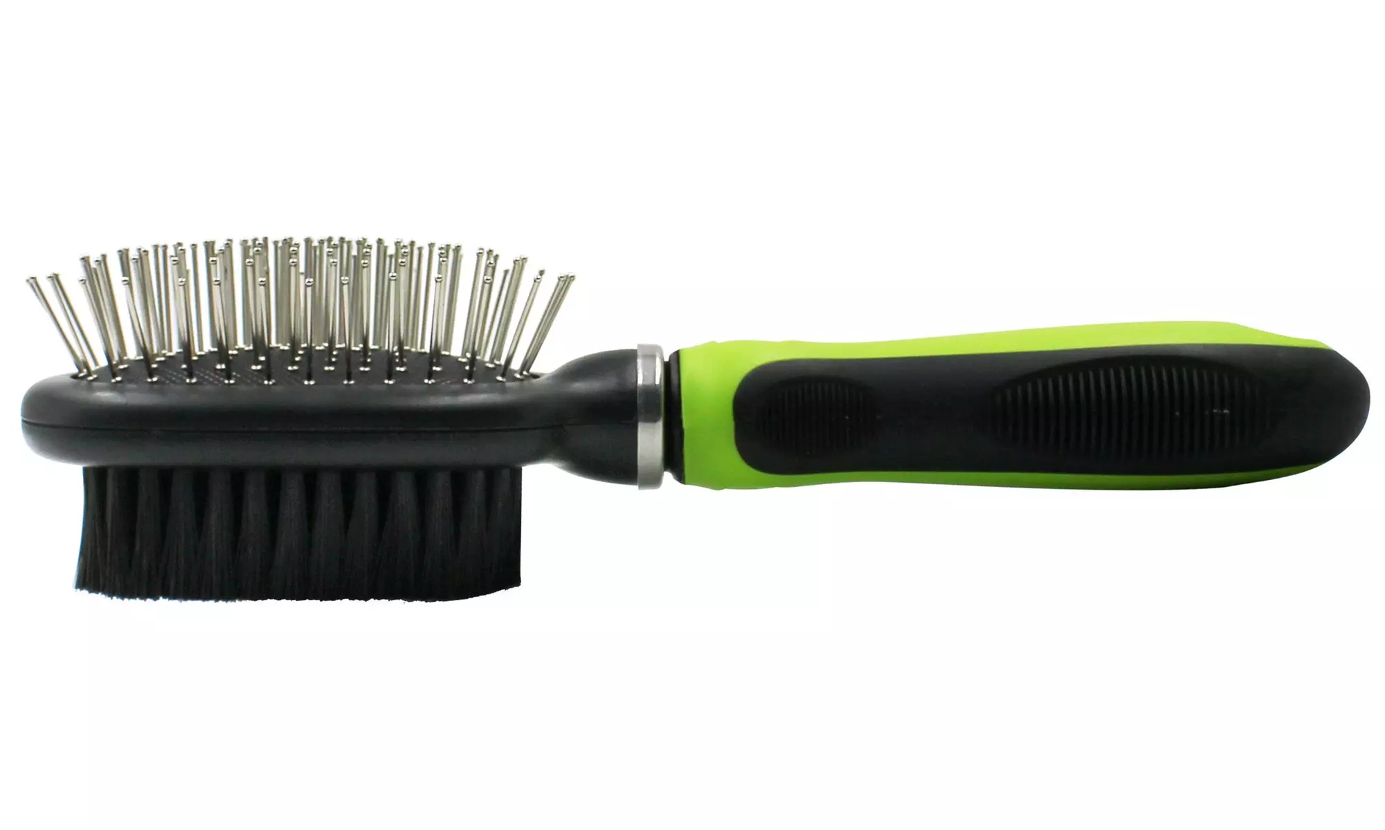 Pet Life Flex Series 2-in-1 Dual-Sided Pin and Bristle Grooming Pet Brush - Primary Image