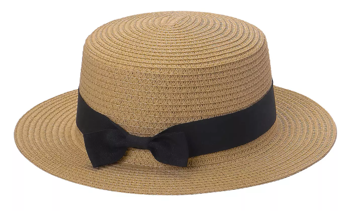 Women's Wide Brim Panama Sun Cap