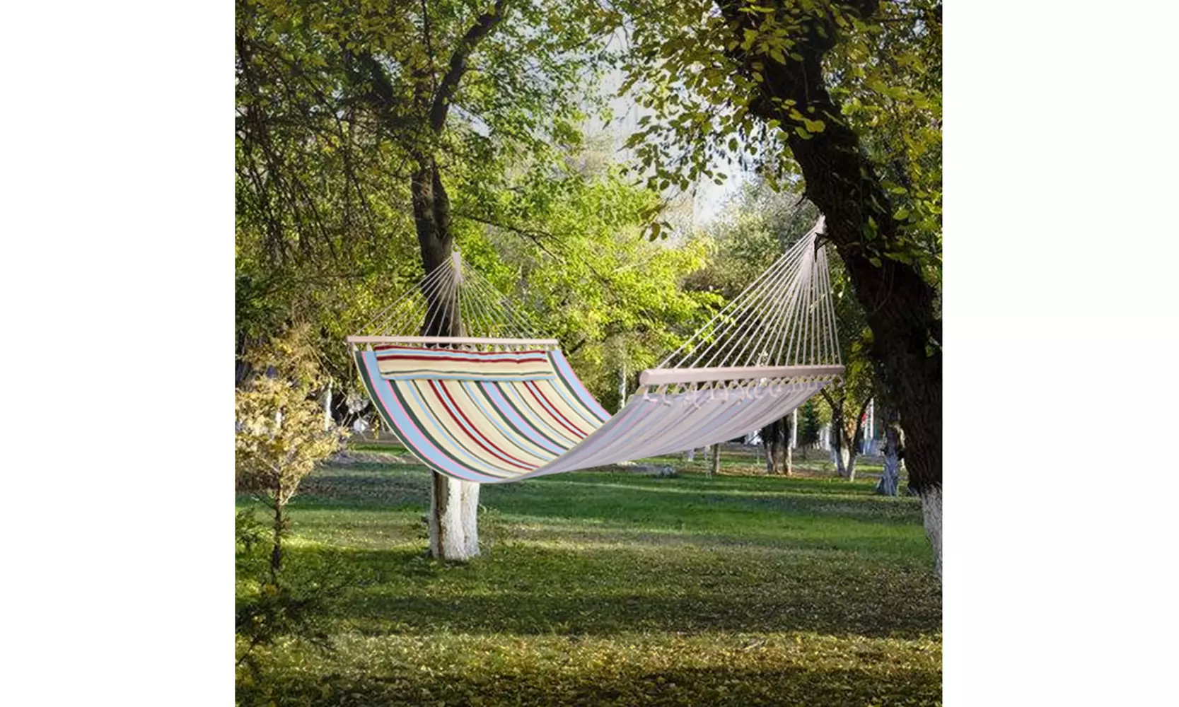 Outdoor Beach Swing Double Hammock - Primary Image