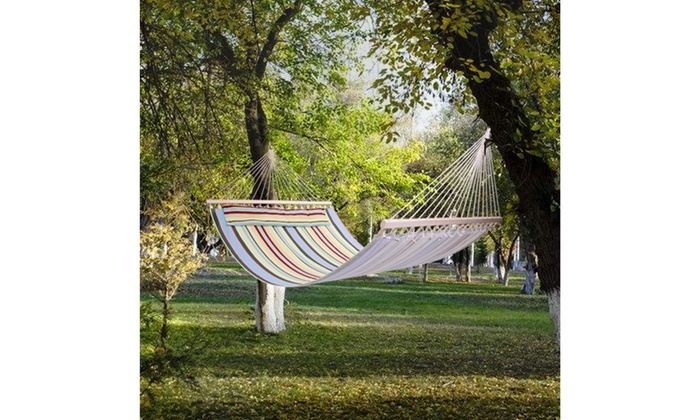Up To 32 Off On Outdoor Beach Swing Double Ha Groupon Goods Off On Outdoor Beach Swing Double Ha