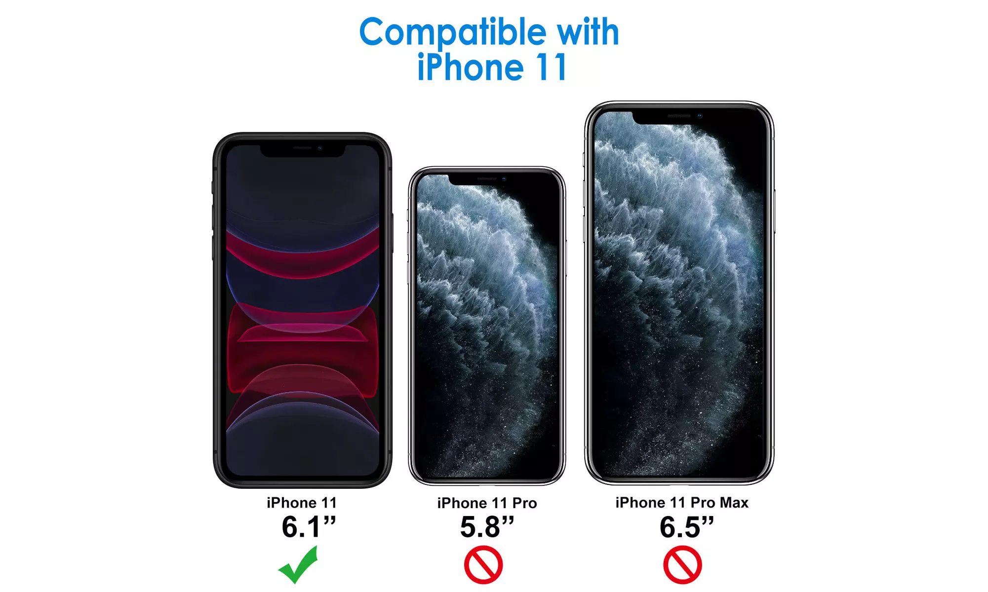 JETech Case for iPhone 11 6.1-Inch Shock-Absorption Bumper Cover