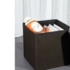 Image 4: Folding Storage Ottoman Footrest Stool