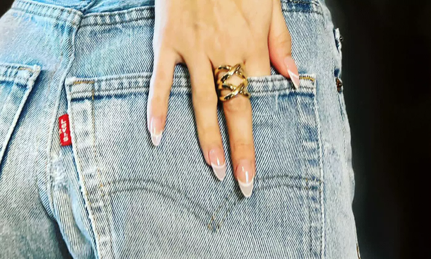Dual Ring Gold Plated Ring