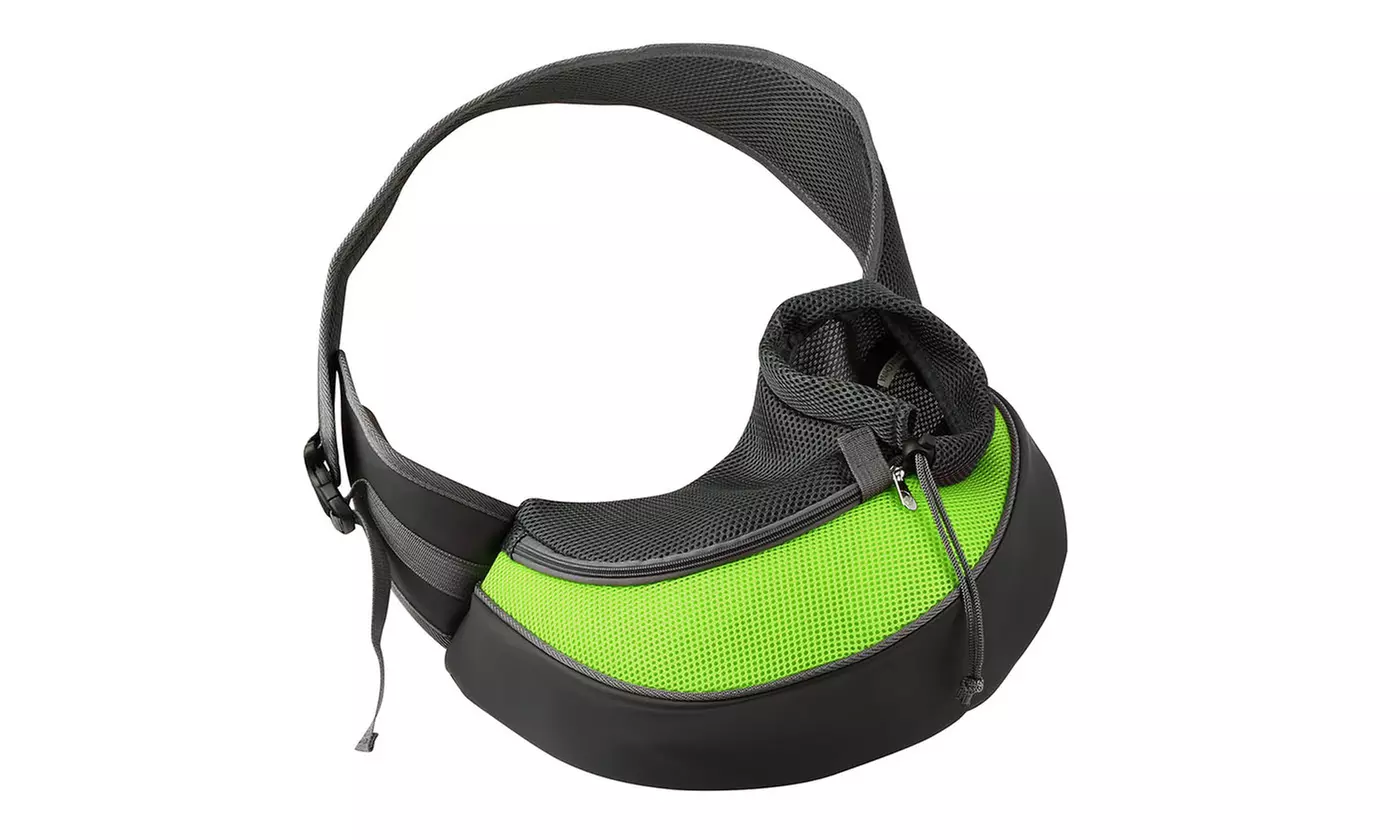 PetLuv Breathable Hands-Free Dog Travel Carrier Shoulder Sling Bag