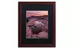 Michael Blanchette Photography 'Tide Pool Geometry' Matted Wood Framed Art - Second Medium