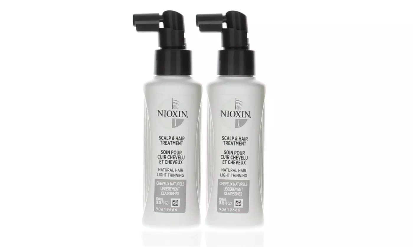 Nioxin Cleanser 10.1oz, Conditioner 10.1oz, Treatment 3.38oz (Single, Duo, Pack)
