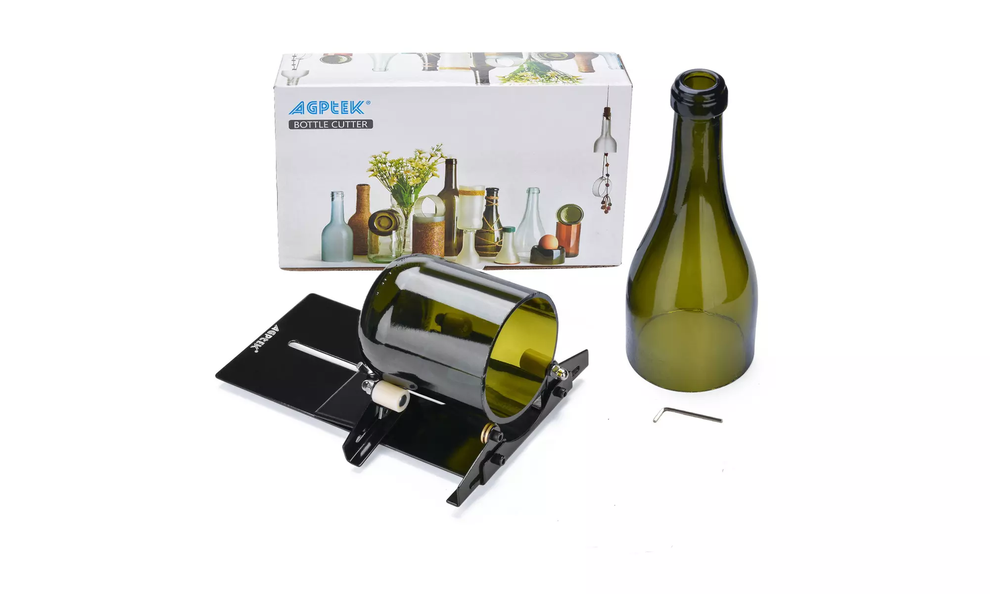 AGPtek Glass Bottle Cutter Machine Cutting Tool - Primary Image