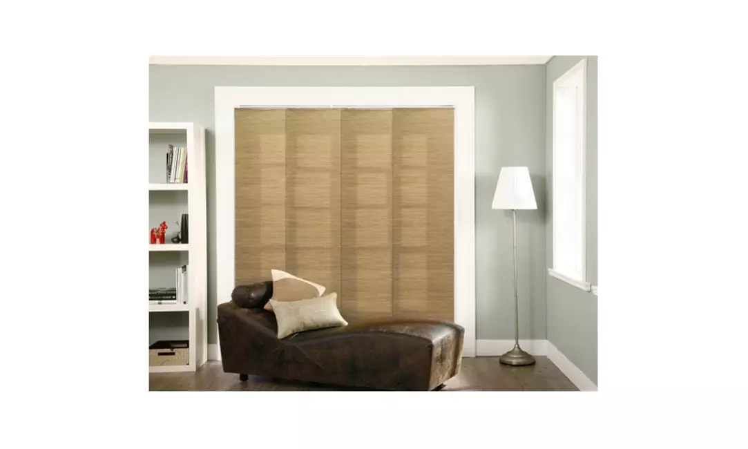 Chicology Adjustable Sliding Panel Cordless Shade Double Rail Track - Second Medium