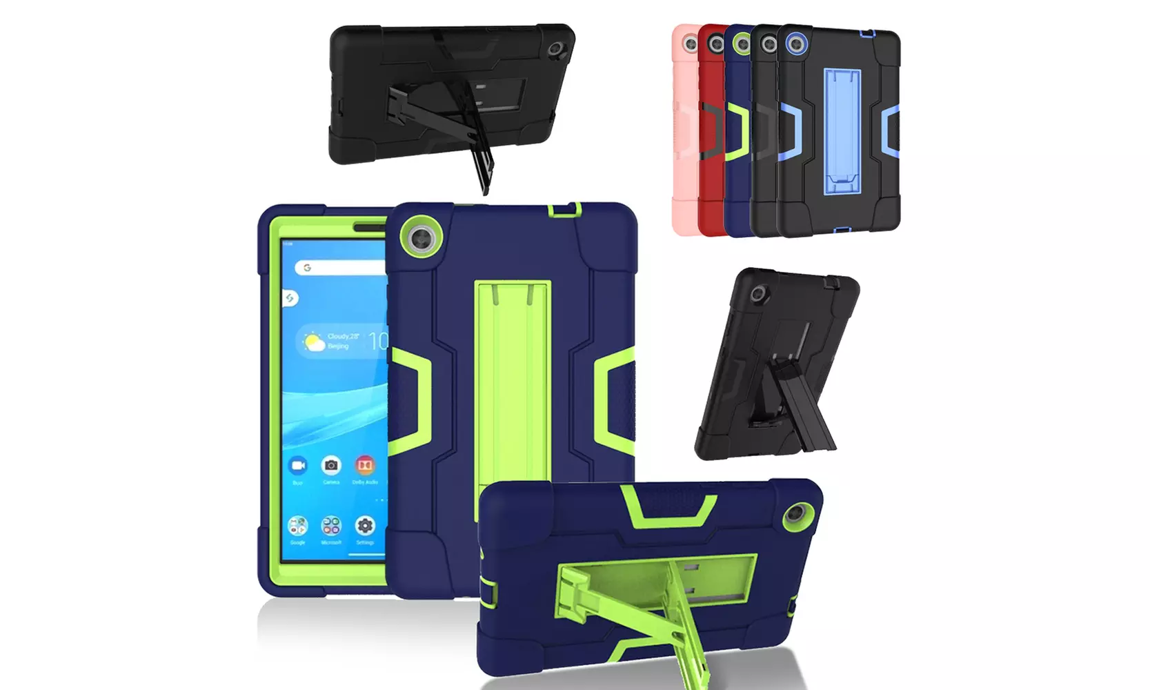 Case For  Lenovo Tab M8/M8 Smart 8.0 Inch Shockproof Hybrid Rugged Hard Armor - Primary Image