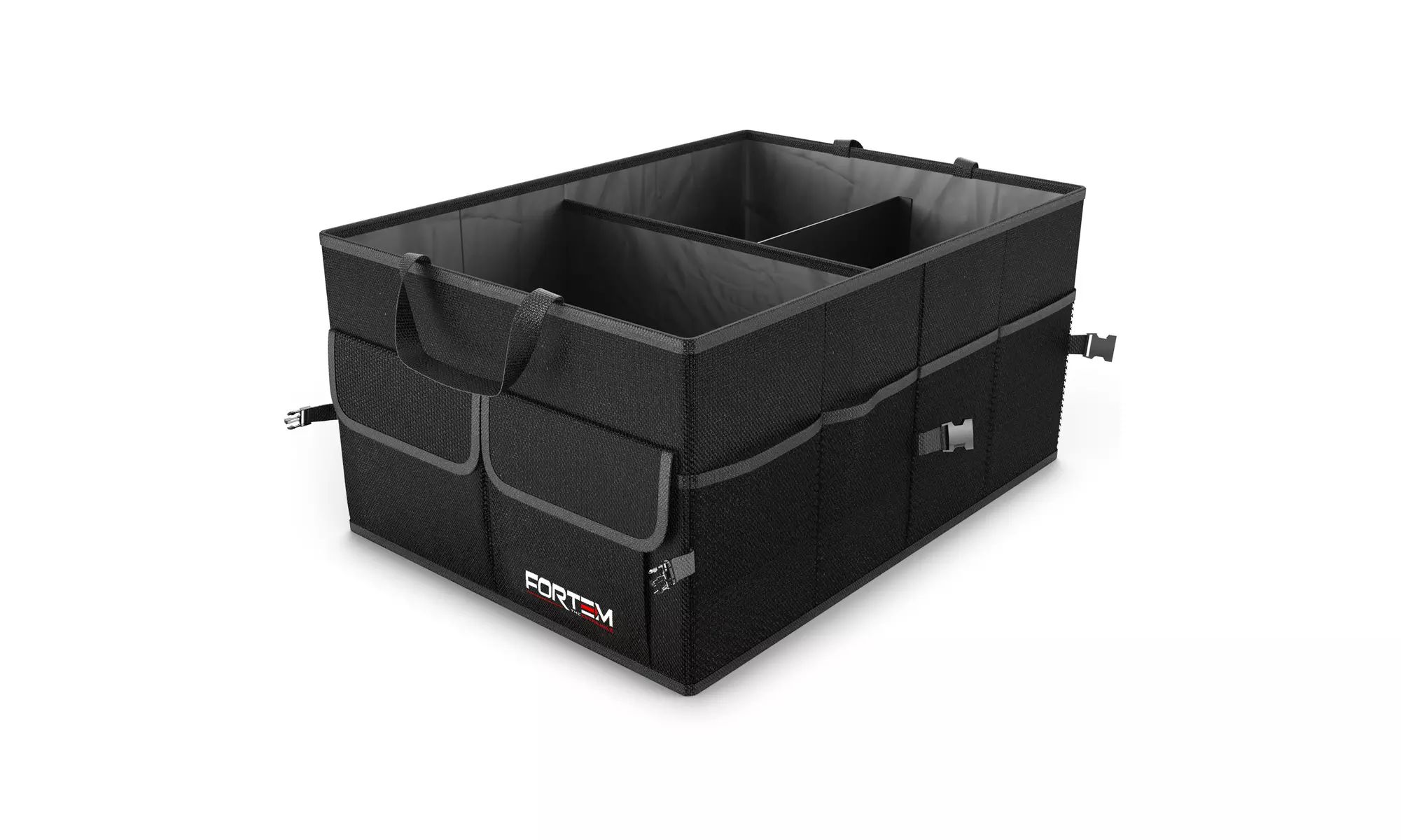 Authentic FORTEM Premium Quality Car Trunk Organizer Collapsible Cargo Storage - Second Medium