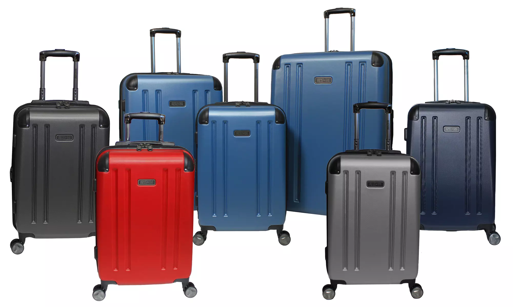 Kenneth Cole Hardside Spinner Luggage W/ TSA Lock (20", 25" 29" or 3-Piece Set) - Primary Image