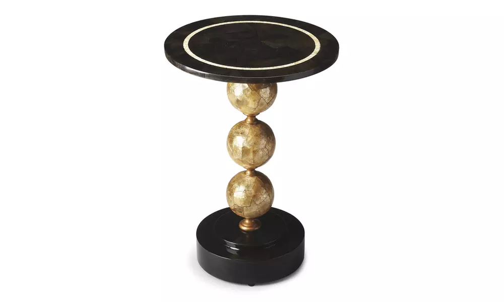 Butler Niven Fossil Stone & Shell Accent Table - Second Medium
