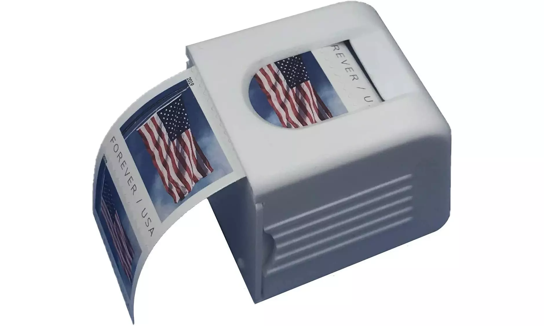 Stamp Roll Dispenser with a Roll of 100 Stamps - Primary Image