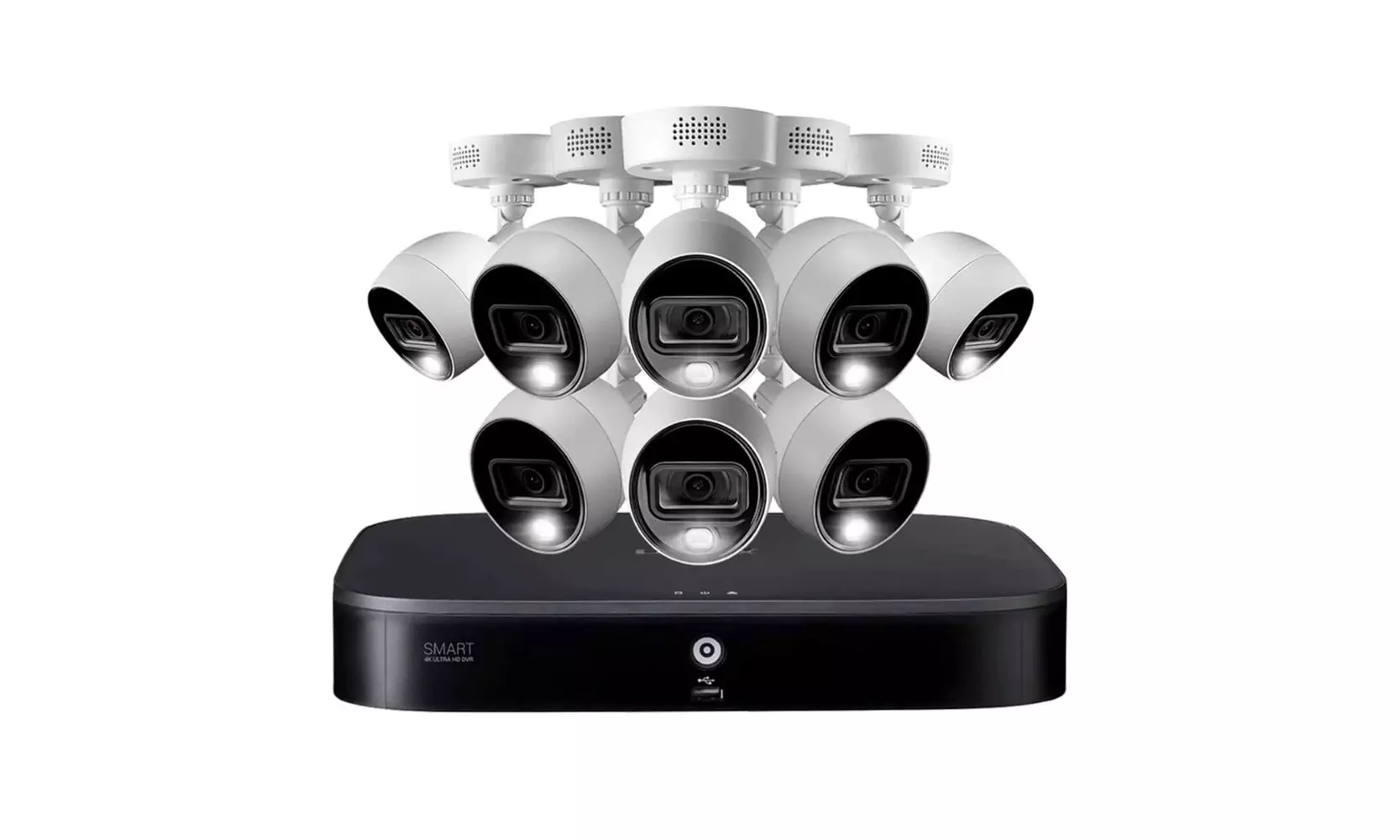 Lorex 4K Ultra HD 8-Channel 2TB DVR Security System with Night Vision - Primary Image