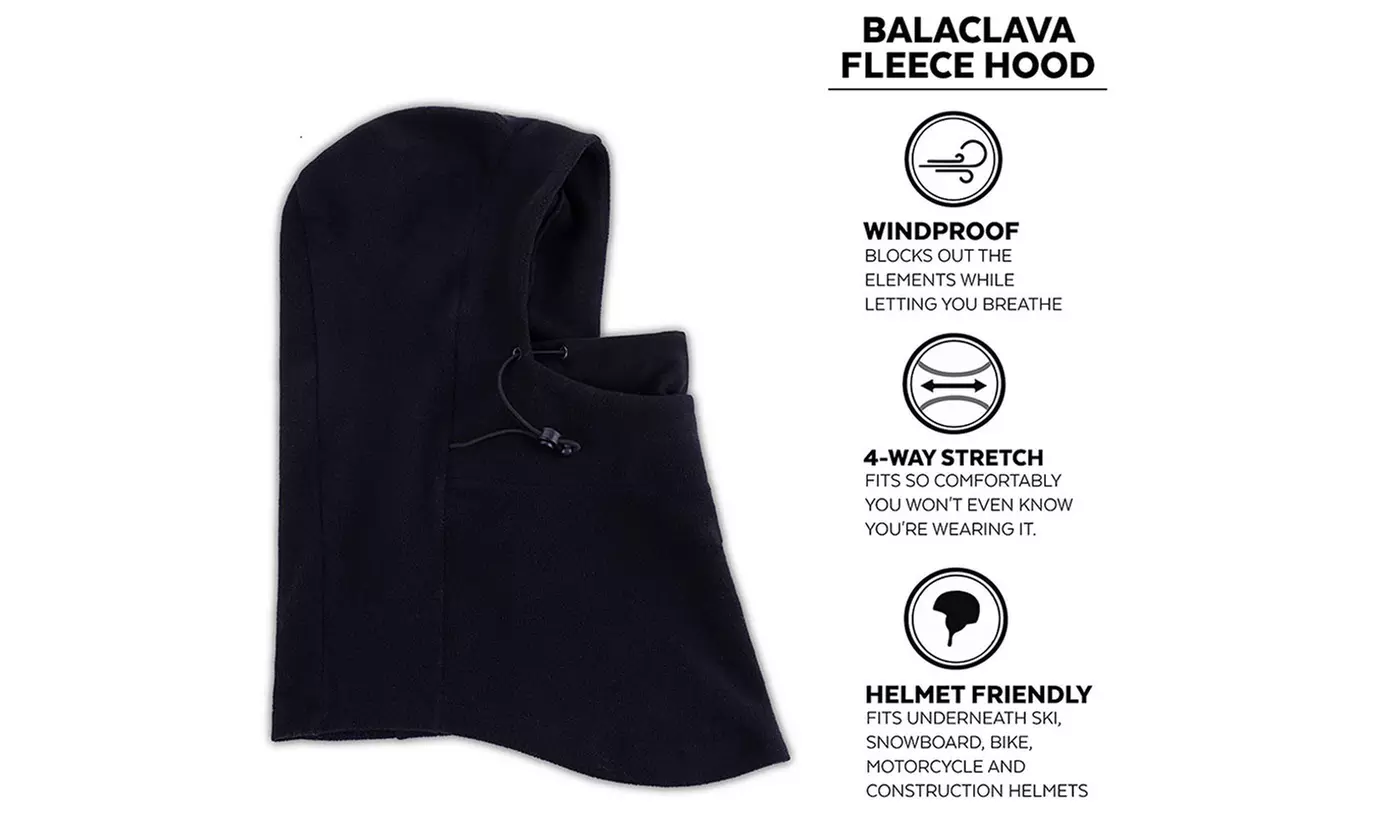 Warm Fleece Balaclava Ski Bike Full Face Mask Neck Warmer Winter Cap