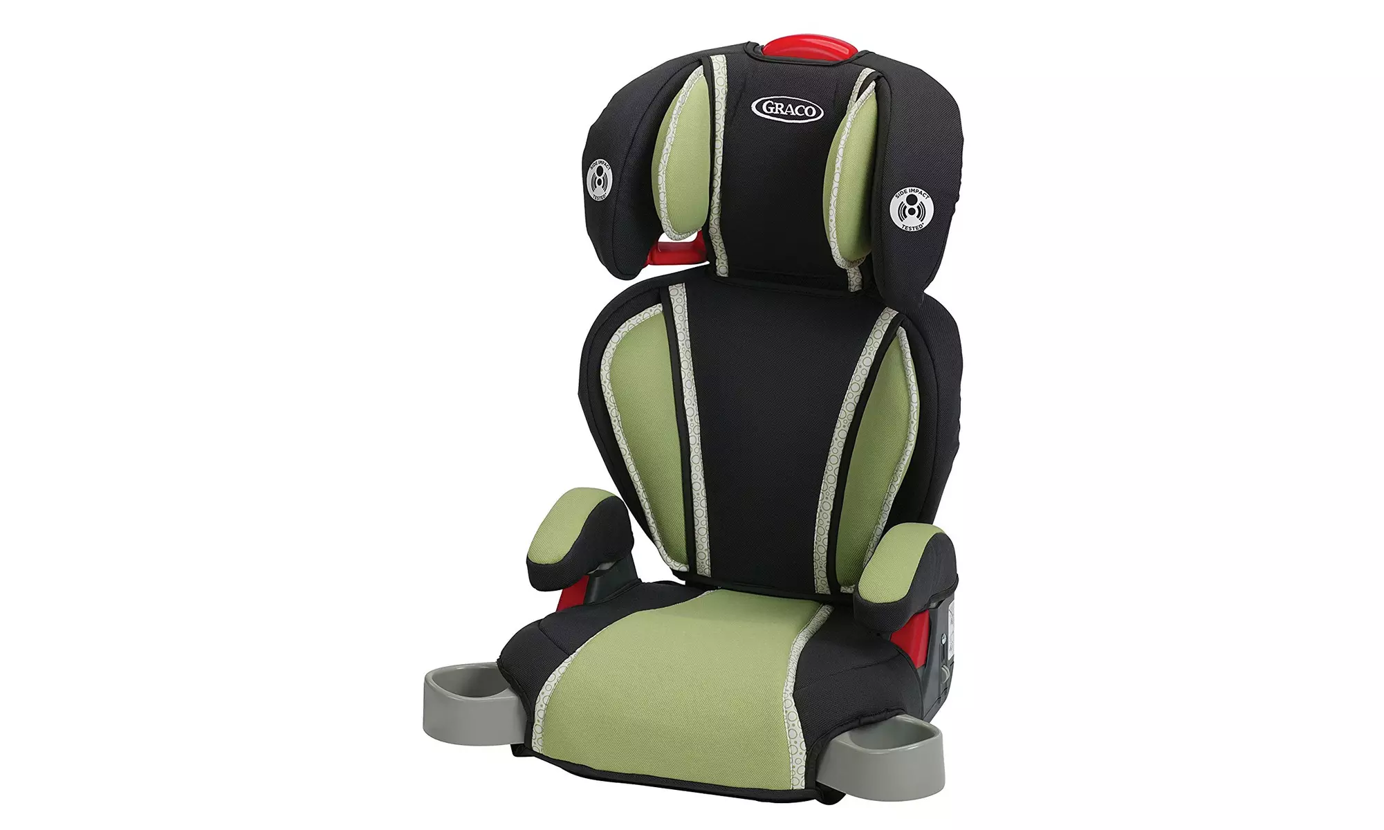Graco Highback Turbobooster Car Seat, Go Green - Primary Image
